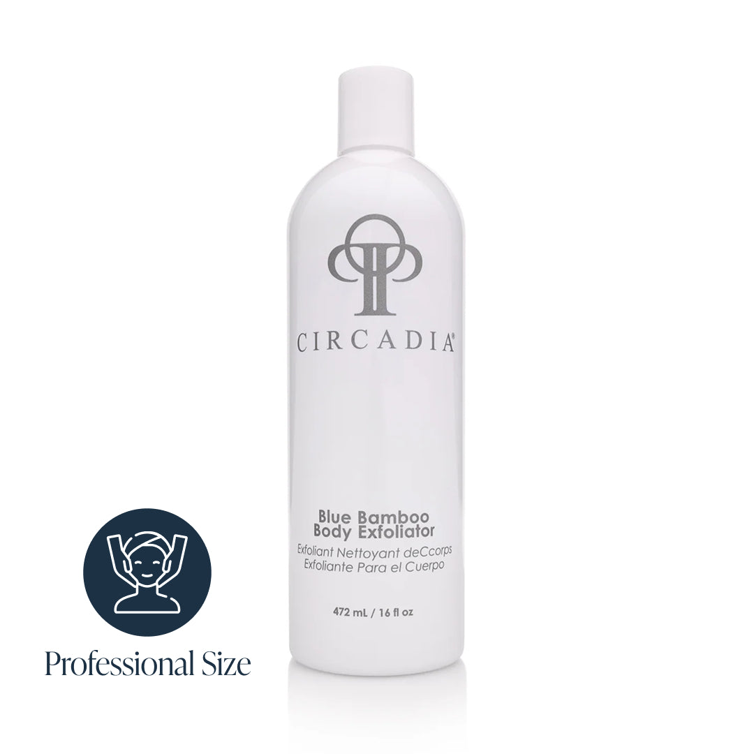 Blue Bamboo Exfoliator for Body