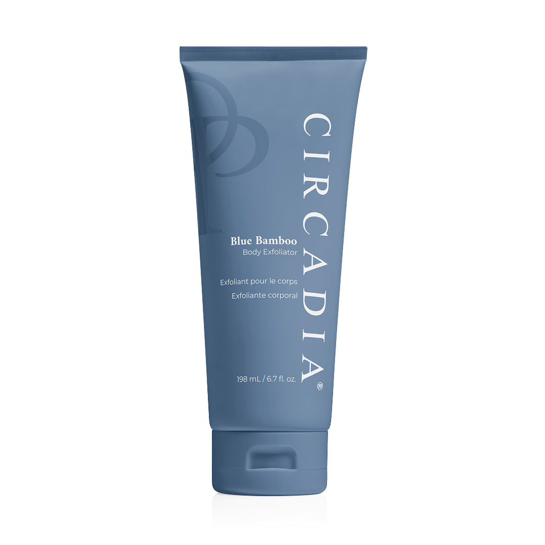 Blue Bamboo Exfoliator for Body