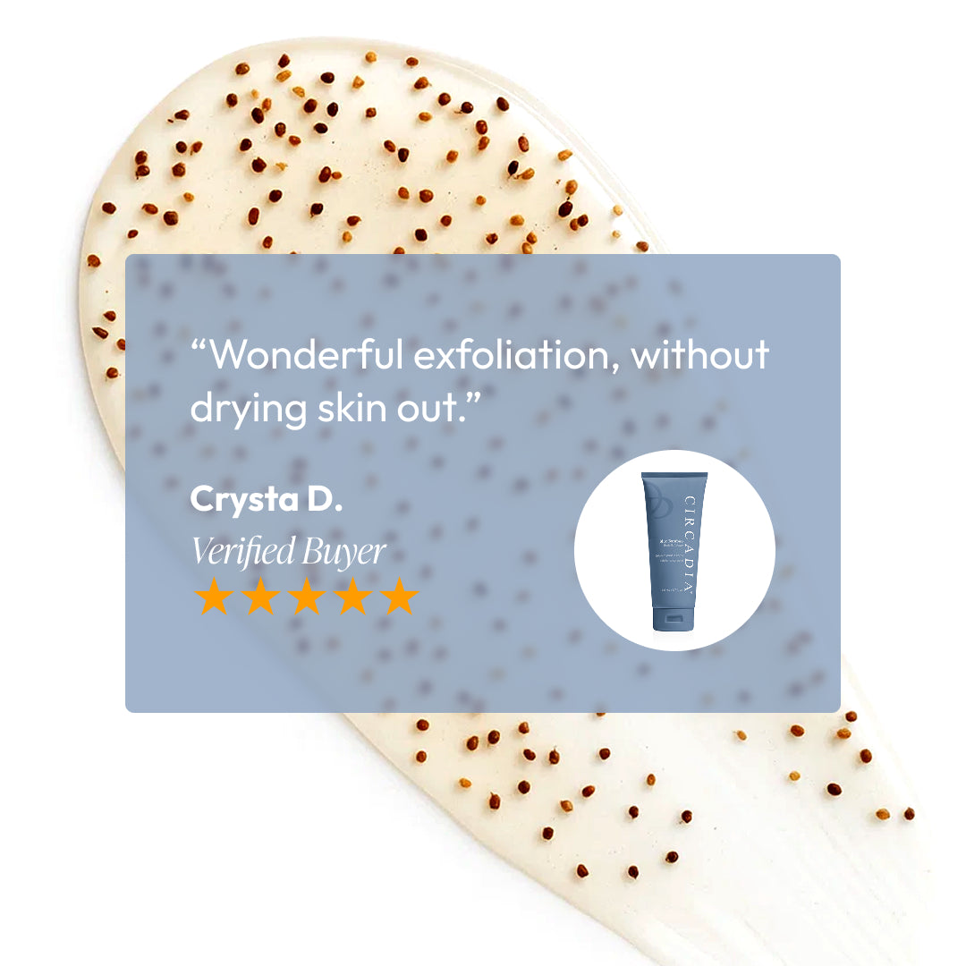 Blue Bamboo Exfoliator for Body