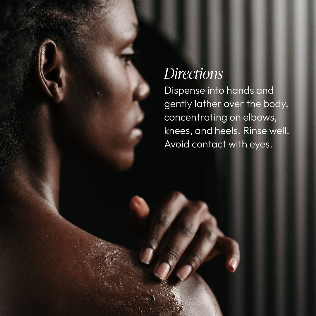 Blue Bamboo Exfoliator for Body