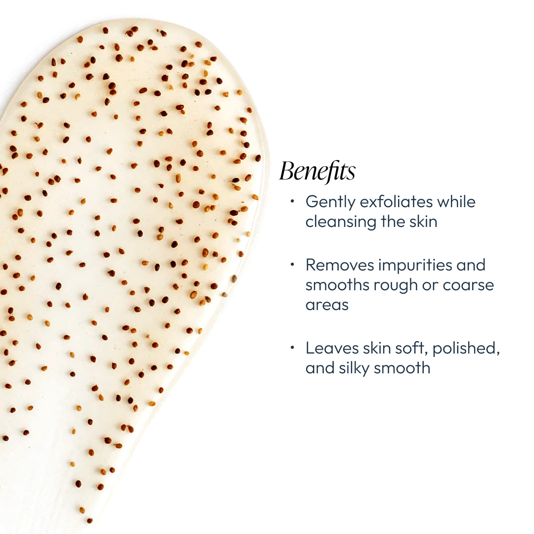 Blue Bamboo Exfoliator for Body