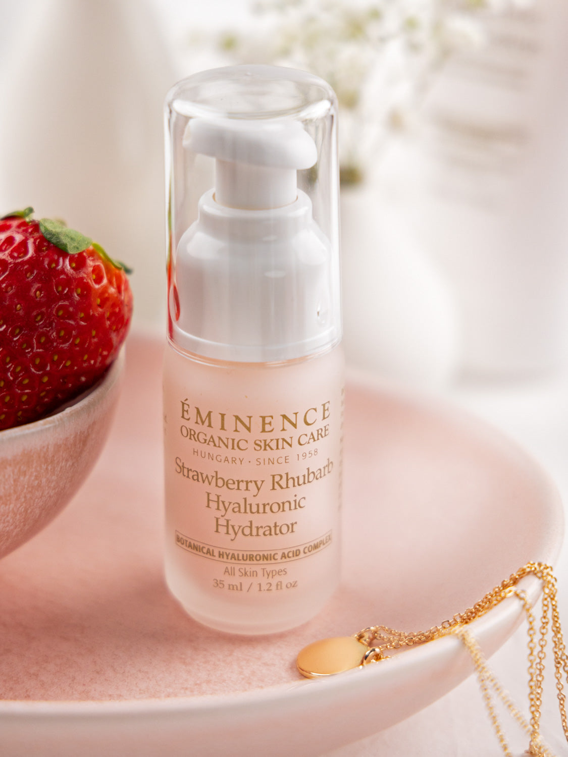 Strawberry Rhubarb Hyaluronic Hydrator lifestyle