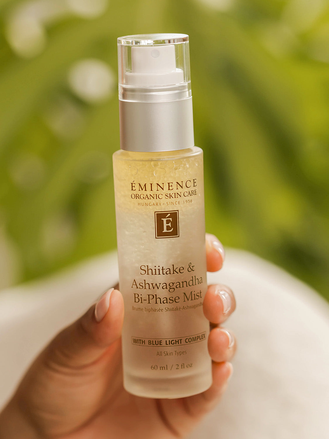 Shiitake & Ashwagandha Bi-Phase Mist lifestyle