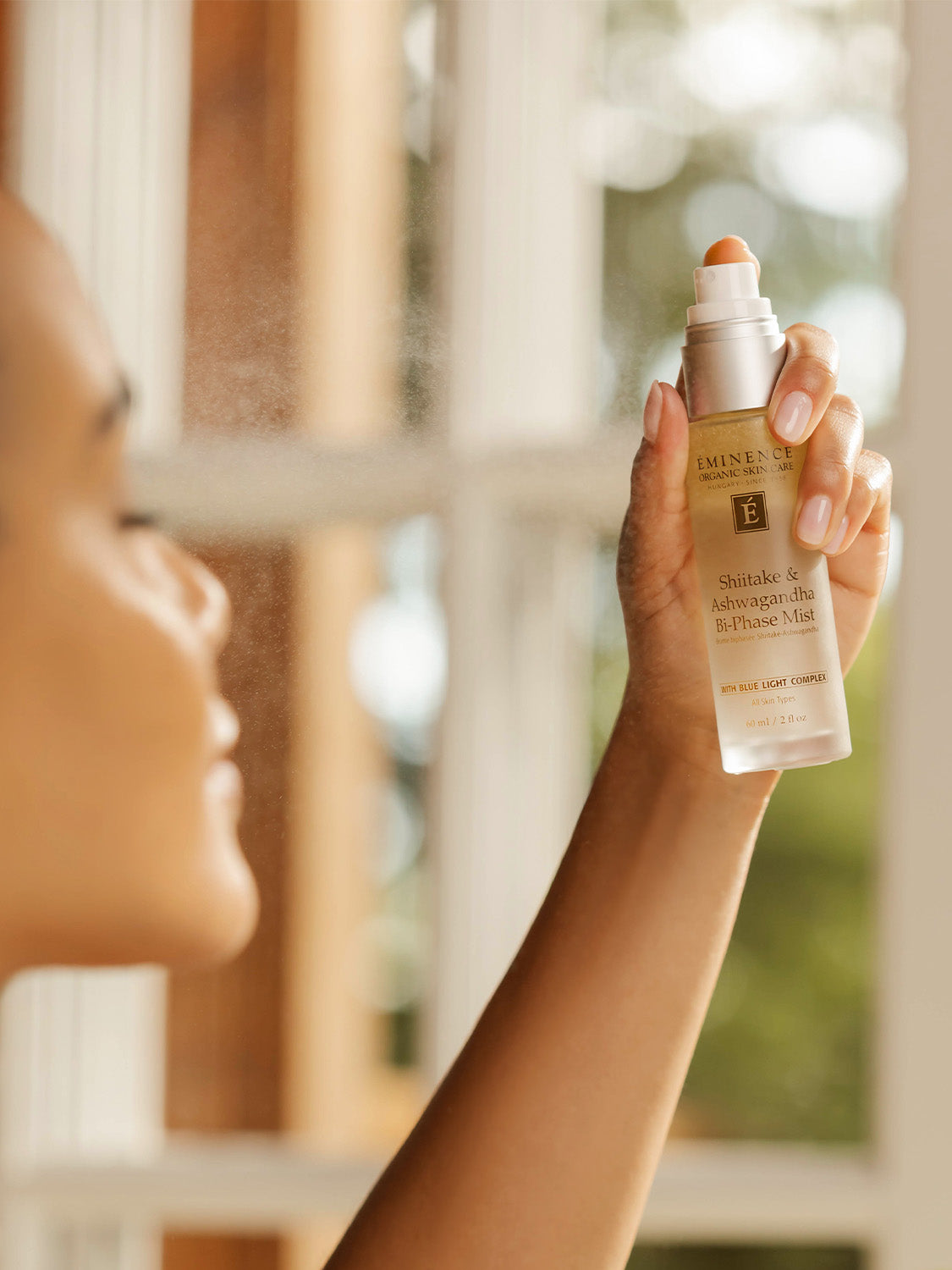 Shiitake & Ashwagandha Bi-Phase Mist lifestyle 2