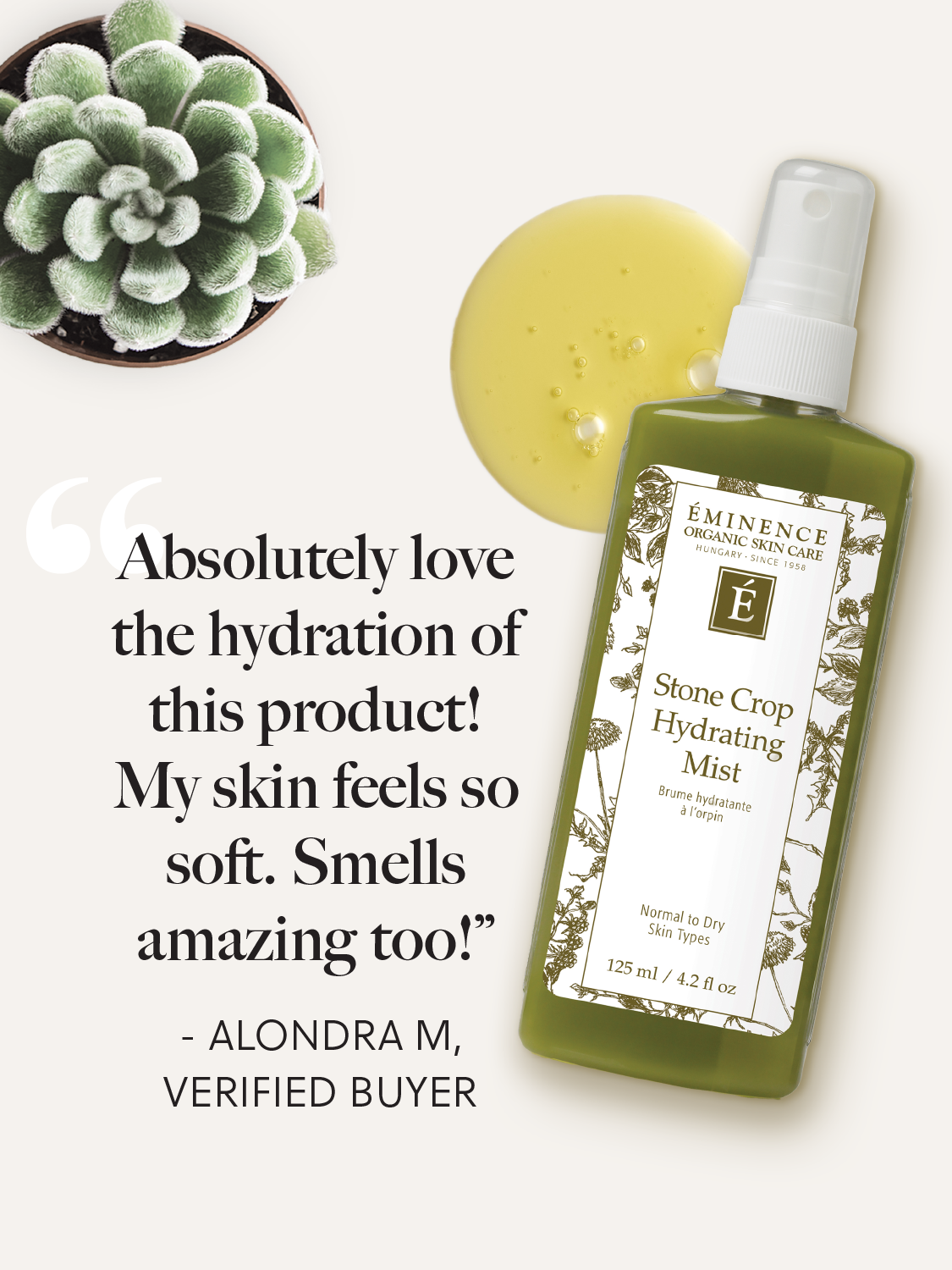 Stone Crop Hydrating Mist lifestyle