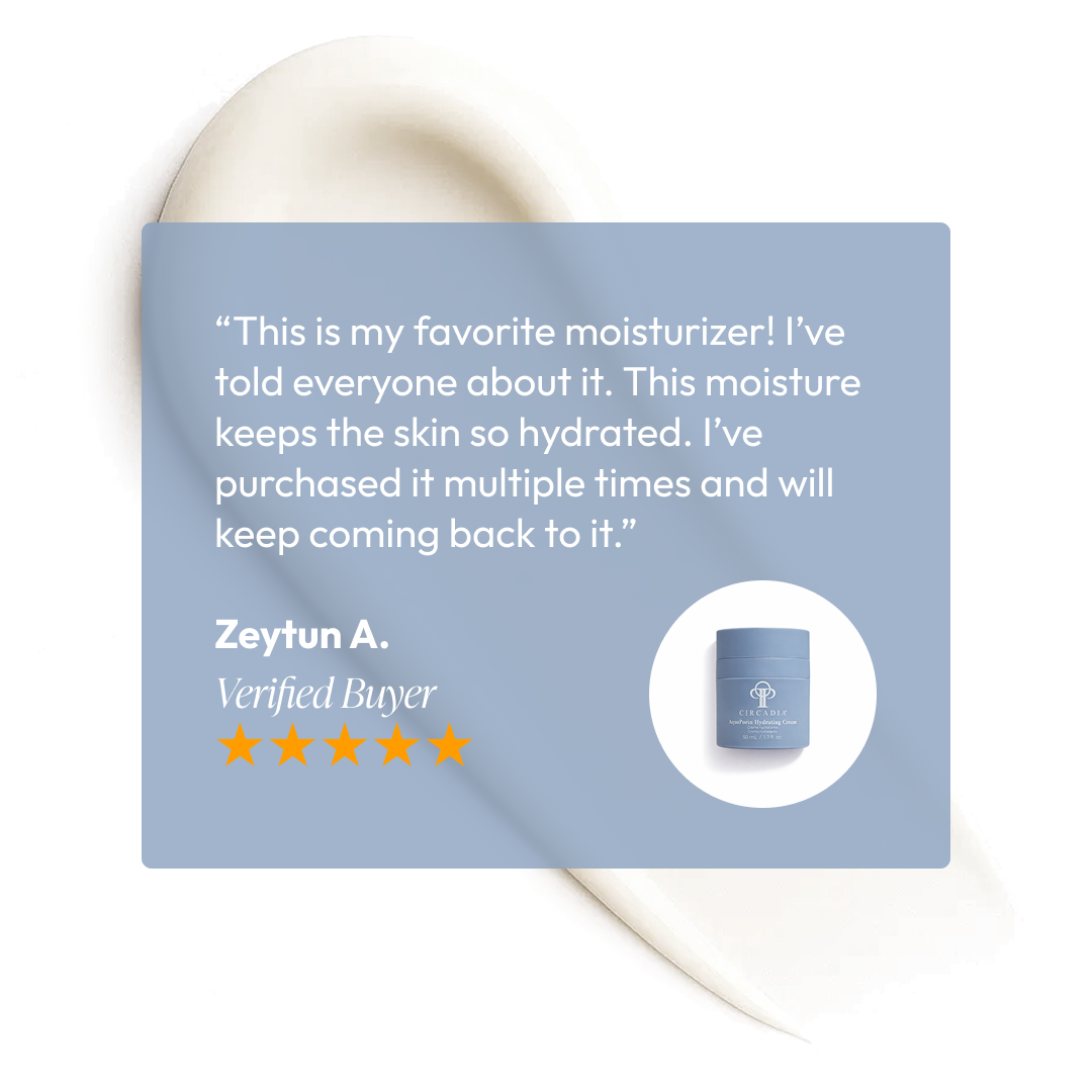 AquaPorin Hydrating Cream texture