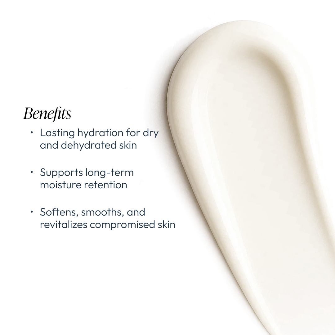 AquaPorin Hydrating Cream held in hand
