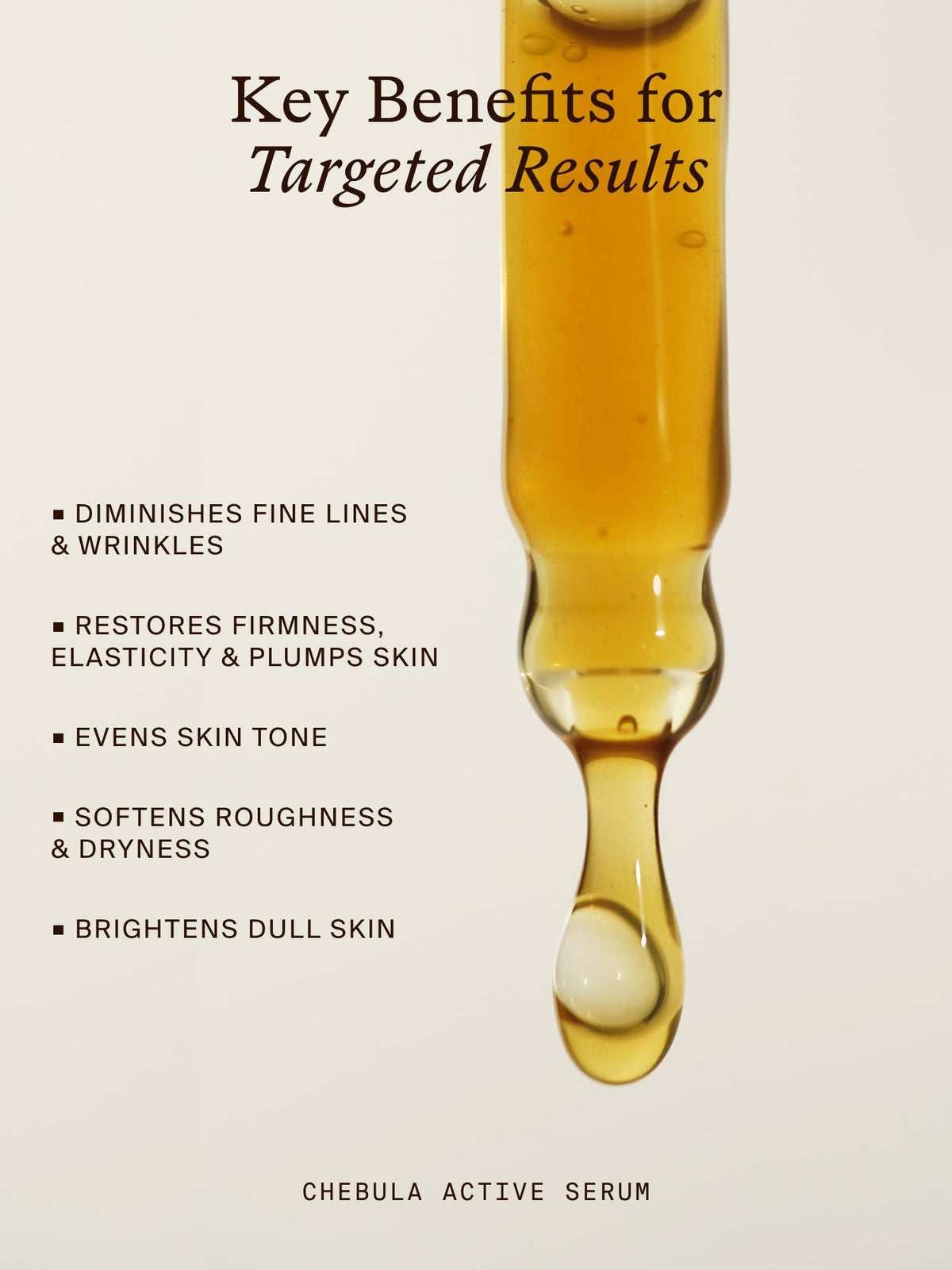 Chebula Active Serum results.