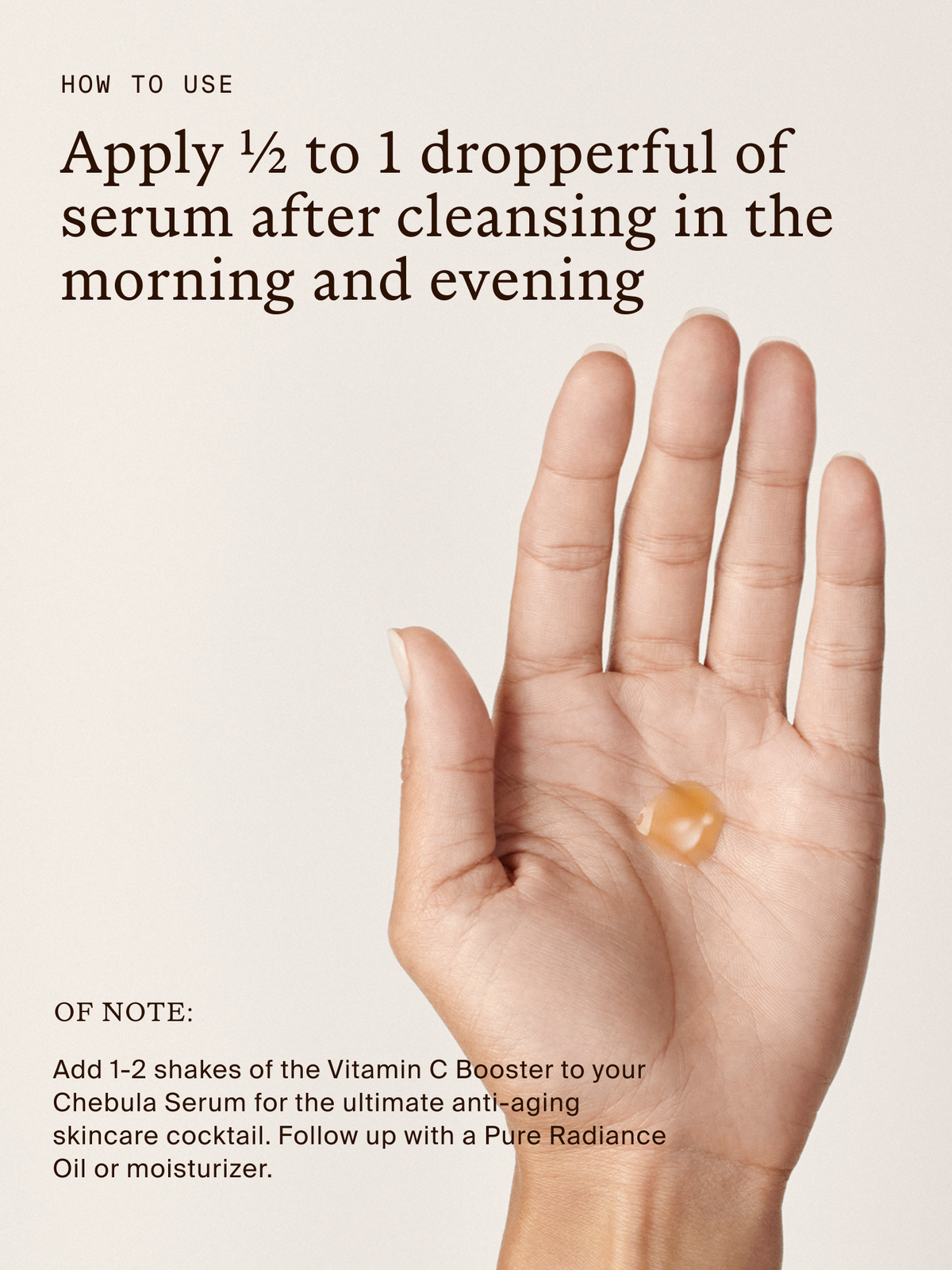Chebula Active Serum Allure Best of Beauty award.