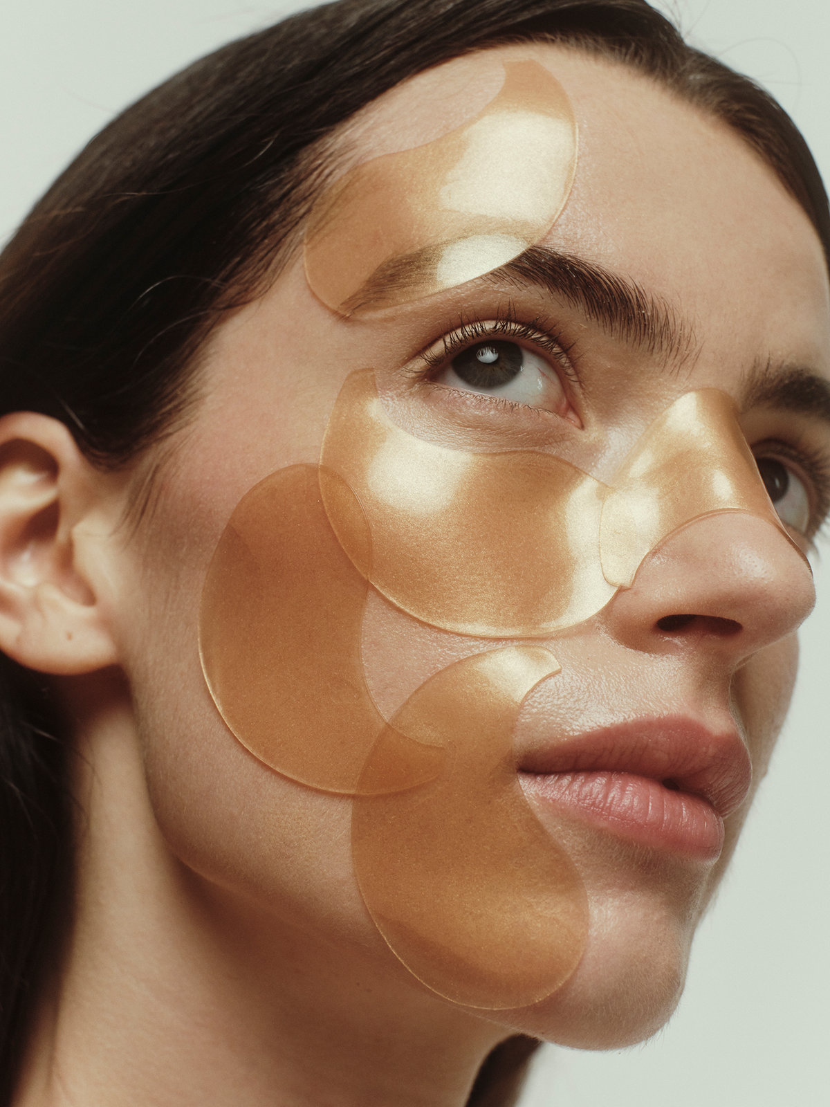 Model wearing Chebula Multi-Corrective Eye Patches.